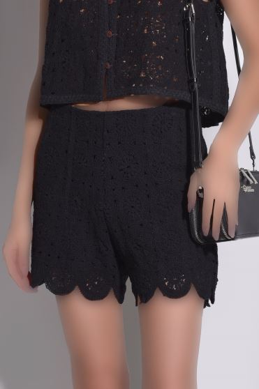 شلوارک پارچه ای گیپور شلوارک پارچه ای گیپور